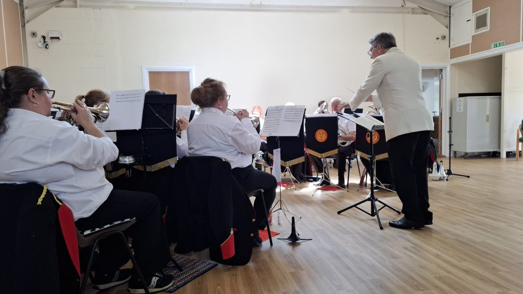 Dodington Parish Band in Dodington Parish Hall